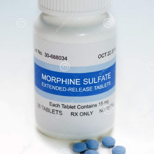 Morfin 15 mg tabletter sælges uden recept